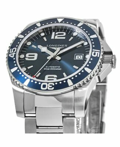 Pre-owned Longines Hydroconquest Automatic 41mm Blue Dial Men's Watch L3.742.4.96.6