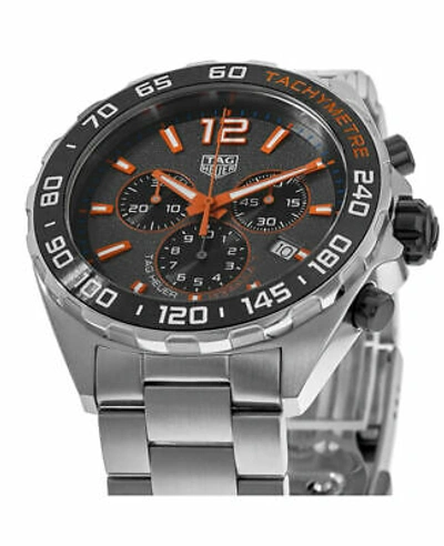 Pre-owned Tag Heuer Formula 1 Quartz Chronograph Grey Men's Watch Caz101ah.ba0842