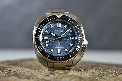 Pre-owned Seiko Automatic Prospex Divers Captain Willard 200m Men's Watch Spb288