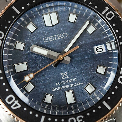 Pre-owned Seiko Automatic Prospex Divers Captain Willard 200m Men's Watch Spb288
