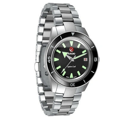 Pre-owned Rado Hyperchrome Automatic R32500153 Captain Cook Unisex Watch