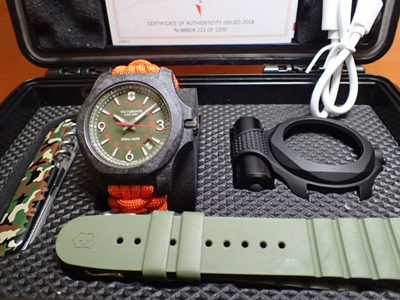 Pre owned I.n.o.x. Carbon Limited Edition 241800.1 221 1200 Watch