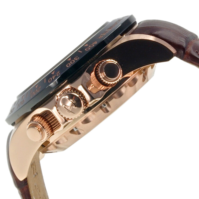Pre-owned Invicta Mens  10942 Speedway Elegant Automatic Swiss Valjoux 7750 Brown Watch