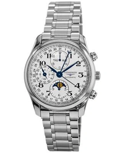 Pre-owned Longines Master Collection Moonphase 40mm Men's Watch L2.673.4.78.6