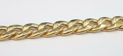 Pre-owned Miami Cuban Men Real 10k Yellow Gold  Link Bracelet 10 Mm 9.5 Inch 10mm Unisex