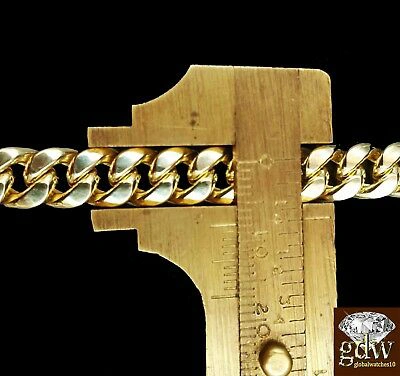 Pre-owned Globalwatches10 Real 10k Yellow Gold Jesus Charm/pendant With 28 Inch Miami Cuban Chain For Men.