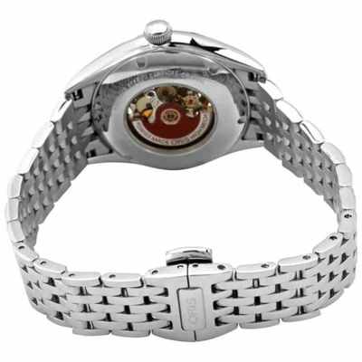 Pre-owned Oris Women's Artelier Watch Automatic Skeleton Dial Bracelet 01 560 7724 4031mb