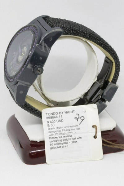 Pre-owned De Grisogono Tondo By Night S14 Gm Watch