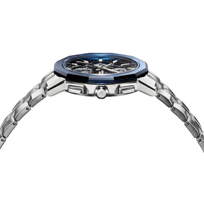 Pre-owned Casio Ocw-s6000-1ajf [oceanus Manta Solar Wave Bluetooth Slim Case Sapphire]