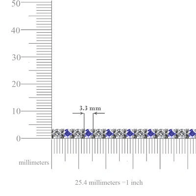 Pre-owned Trijewels Tanzanite And Diamond Eternity Tennis Bracelet 5.32 Ctw 14k White Gold Jp:124796 In H-i
