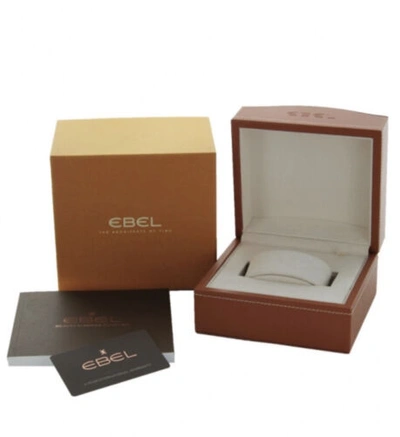 Pre-owned Ebel Brand  Women's Wave Stainless Steel Bracelet Wristwatch 1216374
