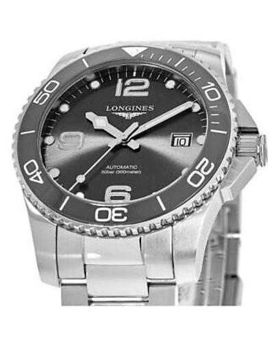 Pre-owned Longines Hydroconquest Automatic 41mm Grey Dial Men's Watch L3.781.4.76.6