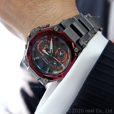 Pre-owned Casio G-shock Mtg-b2000bd-1a4jf Mt-g Bluetooth Radio Solar Watch Carbon Case