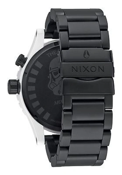 Pre-owned Nixon Star Wars 51-30 Stormtrooper A172sw 2243 Bnib A172sw2243 Rare Disney