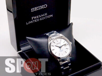 Pre-owned Seiko Presage Automatic Thinner Movement 1881 Limited Men's Watch Sje073j1