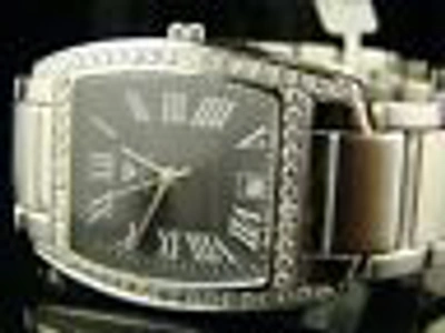 Pre-owned Aqua Master Jojo Joe Rodeo W 310 Diamond Watch 2.1 Ct In Dark Gray