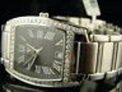 Pre-owned Aqua Master Jojo Joe Rodeo W 310 Diamond Watch 2.1 Ct In Dark Gray