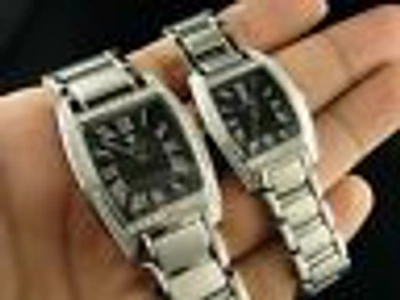 Pre-owned Aqua Master Jojo Joe Rodeo W 310 Diamond Watch 2.1 Ct In Dark Gray