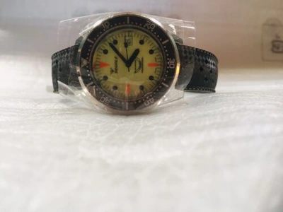 Pre-owned Squale Brand  1521 50 Atmos Full Luminous Luminoso Watch 500m Warranty