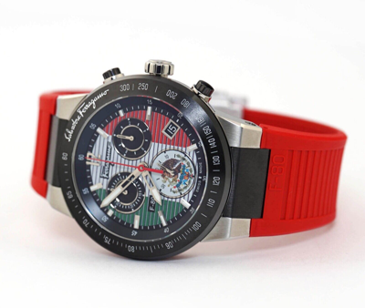 Pre-owned Salvatore Ferragamo Mexico F-80 Chronograph Wristwatch Sfdl005 18  Limited | ModeSens