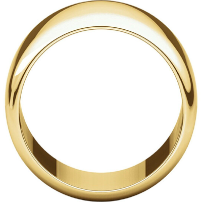 Pre-owned Stuller Inc 14mm Wide Band In 14k Yellow Gold Not Tapered Barrel Band Wide Wedding Ring