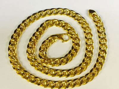 Pre-owned R C I 14k Yellow Gold Mens Miami Cuban Curb Link 22" 10.5 Mm 65 Grams Chain/necklace In No Stone