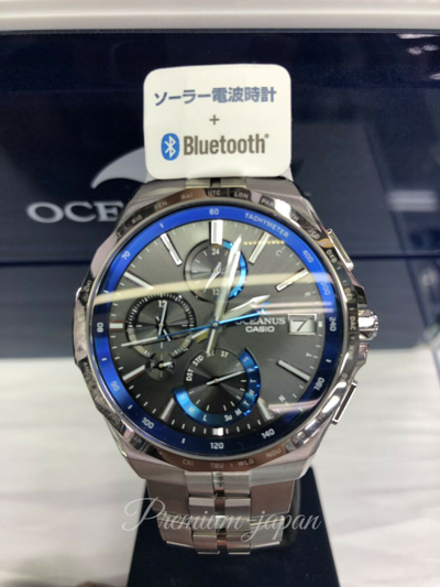 Pre-owned Casio Ocw-s5000-1ajf Oceanus Manta Bluetooth Watch Japan Domestic Version