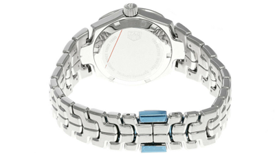 Pre-owned Tag Heuer Link 32mm Mother Of Pearl Dial Women's Watch Wbc1310.ba0600