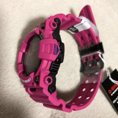 Pre-owned Casio G-shock Gwf-1000sr-4jf Watch Men In Sunrise Purple Frogman World Six Stati