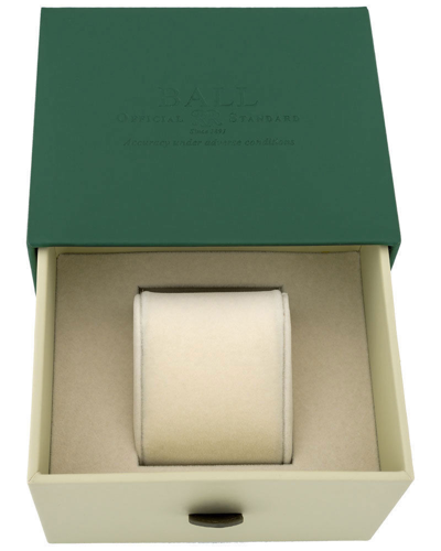 Pre-owned Ball -trainmaster Pulsemeter Chronometer Ball Trainmaster Pulsemeter Chronometer -cm1010d-scj-bk-