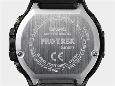 Pre-owned Casio Protrek Smart Wsd-f20sc-bk World 700 Limited Edition Field Composite