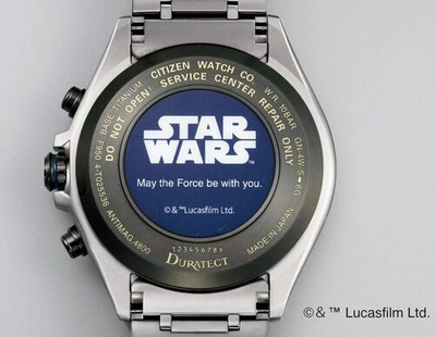 Pre-owned Citizen Attesa Eco-drive Cc4005-63l Star Wars Limited Gps Solar Men's Watch