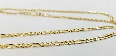 Pre-owned Globalwatches10 10k Yellow Gold Round Last Supper Charm With 22inch Figro Chain 4mm Real 10kt