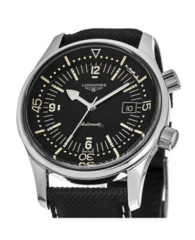 Pre-owned Longines Legend Diver Automatic 42mm Black Dial Men's Watch L3.774.4.50.0