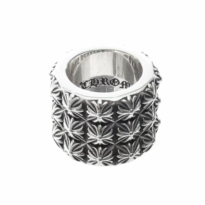Pre-owned Chrome Hearts Authentic [] Pete Punk Triple Stack / Spinner Fu Ring (choose One)