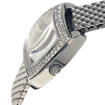 Pre-owned Baume & Mercier Hampton City Diamonds Bezel Women's Watch Moa08346