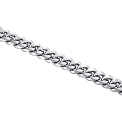 Pre-owned Jfl Diamonds & Timepieces 10k White Gold 8.75mm Solid Miami Cuban Link Necklace Box Clasp Chain 24 Inch