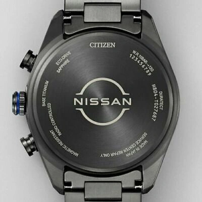 Pre-owned Citizen Watch Attesa Eco-drive Limited Model Radio Solar At8185-97e Men's