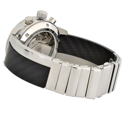 Pre-owned Aristo Men's Automatic Chronograph Watch 4h179r Stainless Steel 5atm