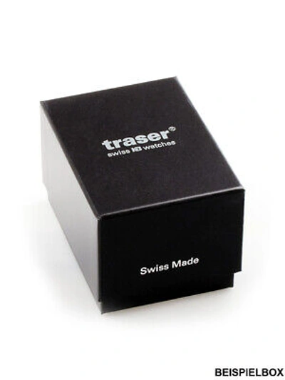 Pre-owned Traser H3 110324 P67 Diver Automatic Black 46mm 50atm