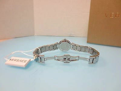 Pre-owned Versace Women's M5q91d001 S099 Mystique Diamond Swiss Stainless Steel Watch