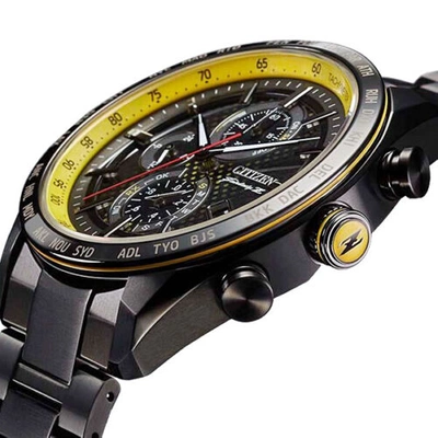 Pre-owned Citizen At8185-89e [attesa Act Line Eco-drive Nissan Fair Lady Z Collaboration]