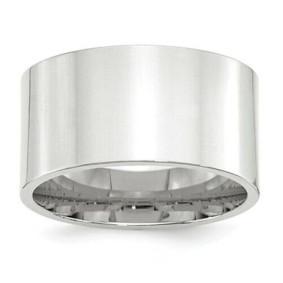 Pre-owned Roxx Fine Jewelry 14k Gold Flat Top Tapered Cigar Ring 12mm 14k Yellow Or White Gold