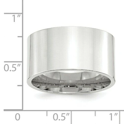 Pre-owned Roxx Fine Jewelry 14k Gold Flat Top Tapered Cigar Ring 12mm 14k Yellow Or White Gold