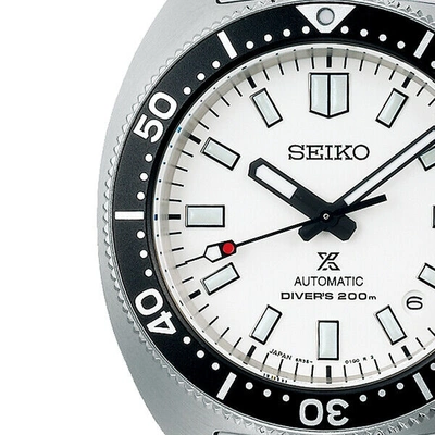 Pre-owned Seiko Prospex Mechanical Divers Sbdc171 Men's Watch White 2022
