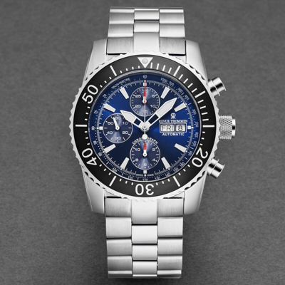 Pre-owned Revue Thommen Men's 17030.6123 Diver Luminous Chronograph Automatic Watch
