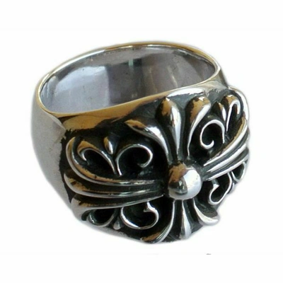 Pre-owned Chrome Hearts Authentic [] Keeper / K&t Ring (choose One)