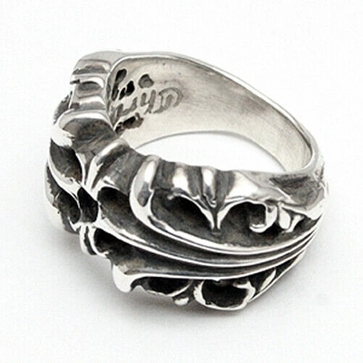 Pre-owned Chrome Hearts Authentic [] Keeper / K&t Ring (choose One)