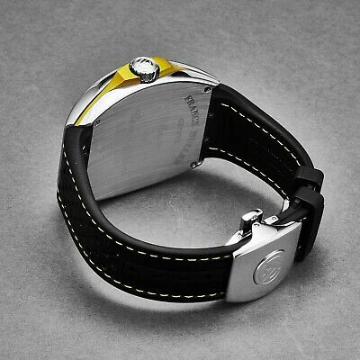 Pre-owned Franck Muller Men's 'vanguard Racing' Black Dial Automatic Watch 45scracingblkyl