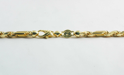Pre-owned Gd Diamond 60 Gm 14k Yellow Solid Gold Figarope Milano Mens Womens Chain Necklace 22" 5.5mm